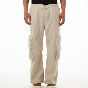 TAKE EXTRA 50% OFF REG PRICEBeige Cargo  Men's Wool Pant Italy AM couture